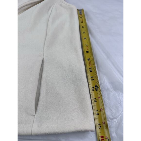 Holiday Editions Halloween Pumpkin Black Cat Fleece Vest Women’s Medium - Picture 4 of 6